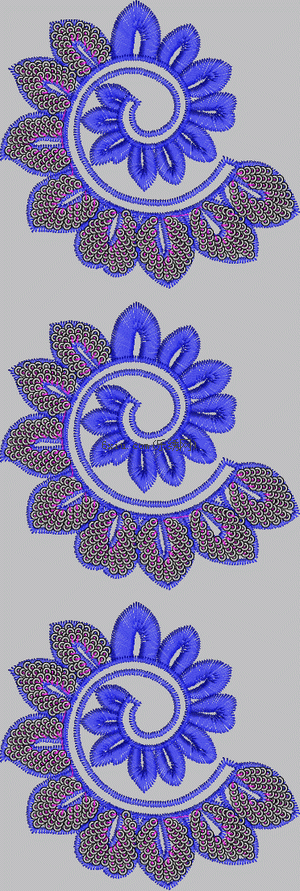 Flower Beads embroidery pattern album