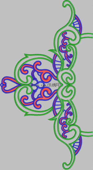 curve embroidery pattern album