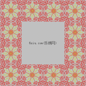 Tablecloth edge embroidery pattern album