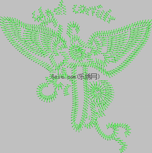 wings embroidery pattern album