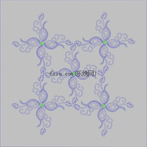Abstract lines embroidery pattern album