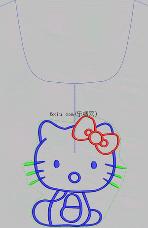 Kitty cat embroidery pattern album