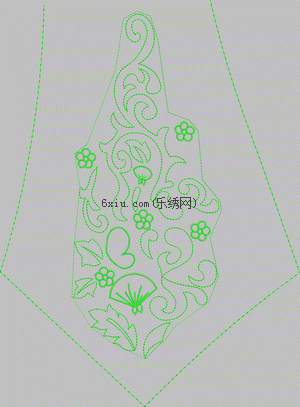 curve embroidery pattern album