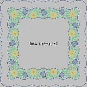 Decorative Ring Bar embroidery pattern album