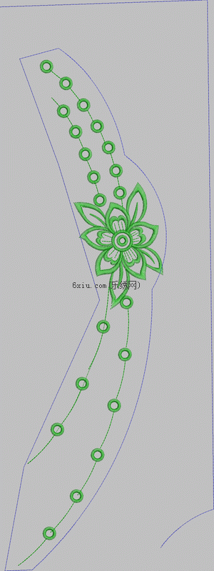 Simple little flowers embroidery pattern album