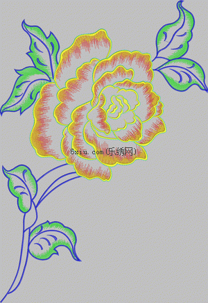 Big Beautiful Flowers embroidery pattern album