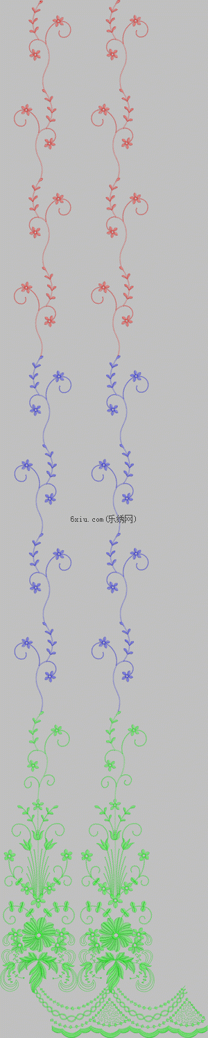 Curtain Special Embroidery embroidery pattern album