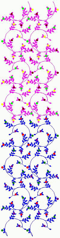 Piece embroidery embroidery pattern album