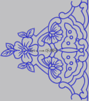 Imitation underwear flower embroidery pattern album