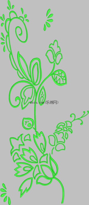 Imitation rope embroidery embroidery pattern album