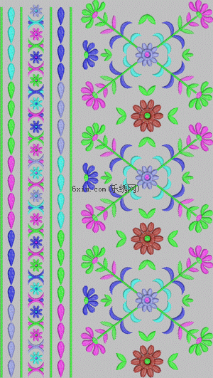 Minority auspicious curtain lace pendulum embroidery pattern album