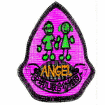 Badge angel embroidery pattern album