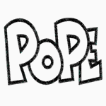 POPE embroidery pattern album