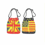 Flag handbag embroidery pattern album