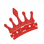 Crown embroidery pattern album