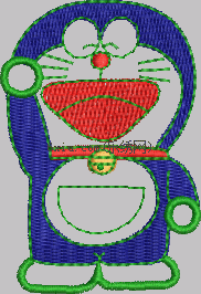 Doraemon embroidery pattern album