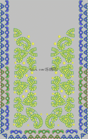 Collar classic embroidery pattern album