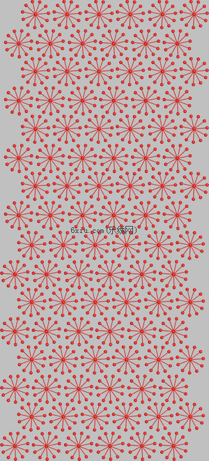 Snowflake full embroidery pattern album