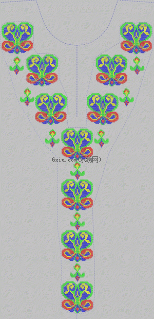 Collar Cross Embroidery embroidery pattern album