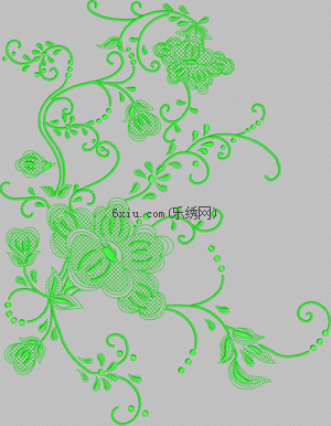Classical flower embroidery pattern album