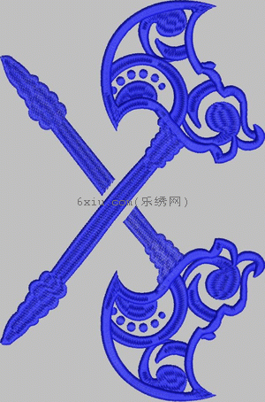 ax embroidery pattern album