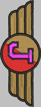 Badge alphabet costume children's wear men's wear embroidery pattern album