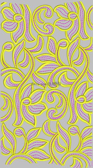 Abstract clothing embroidery pattern album