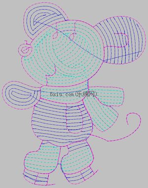 Pearl Rat embroidery pattern album