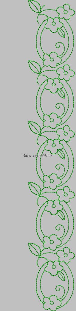 Simple pattern embroidery pattern album