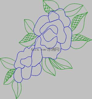Simple pattern embroidery pattern album