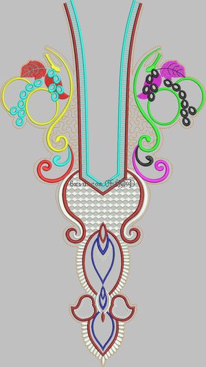 Middle Eastern style embroidery pattern album