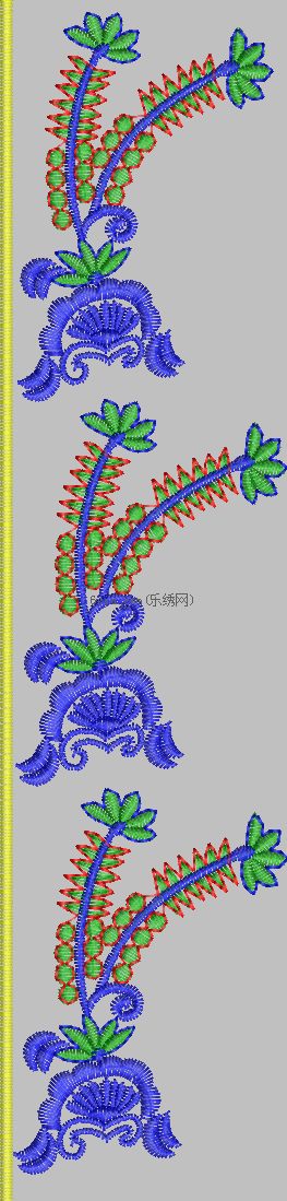 Middle East style embroidery pattern album