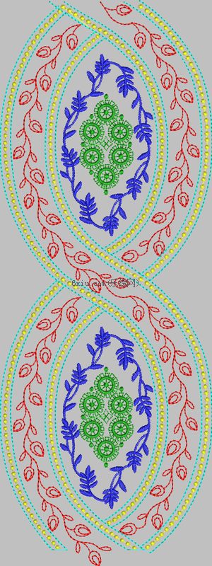 Curtain Home Textile Decoration embroidery pattern album