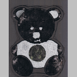 Bear cartoon bead embroidery embroidery pattern album