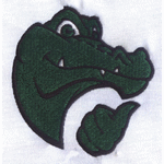 crocodile embroidery pattern album