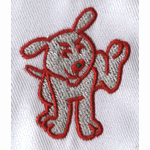 Dog embroidery pattern album