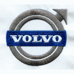 Automobile badge Volvo embroidery pattern album
