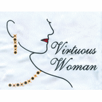 woman embroidery pattern album