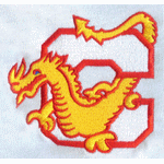 Fire dragon embroidery pattern album