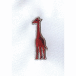 Giraffe embroidery pattern album