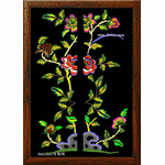 Symmetrical Flower Craft embroidery pattern album