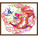 Dragon Dragon Drama Pearl embroidery pattern album