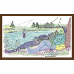 Fish Fishing Craft Boutique embroidery pattern album