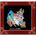 Character fairy tale dwarf wizard crafts embroidery pattern album