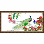 Peacock Fugui Zhenxiang Crafts embroidery pattern album