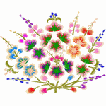 Plum Blossom Crafts embroidery pattern album