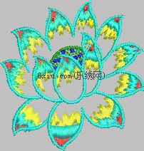 Lotus seed embroidery pattern album