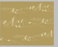 Wall covering picturesque country background wall embroidery pattern album
