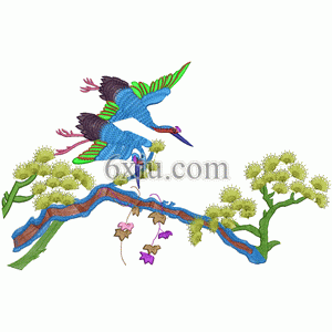 Hesong Tree Chinese Style embroidery pattern album
