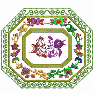 Child Tradition embroidery pattern album